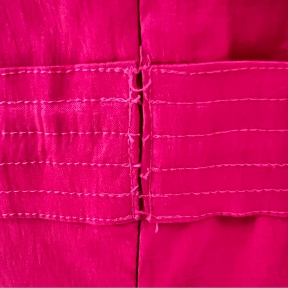 Cache fushia pink strapless dress size M/L - Picture 7 of 15